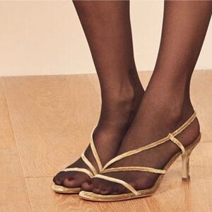 Reformation Marylou Heel Sandals